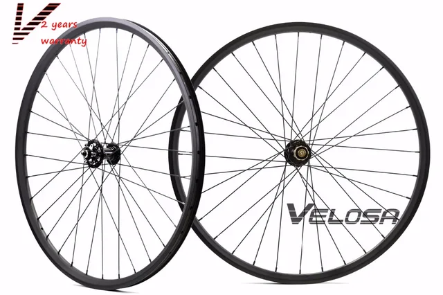 Cheap 27.5inch MTB carbon wheelset, hookless rim tubeless ready 650b carbon MTB XC wheels