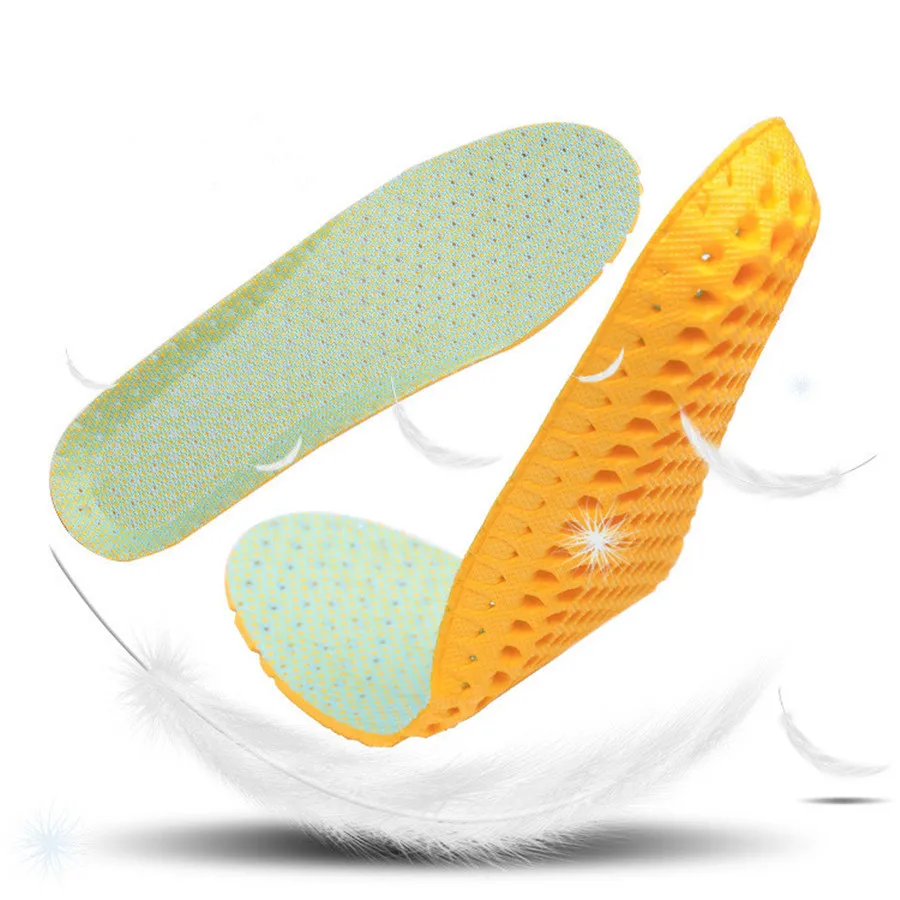 Men and women mesh EVA lightweight insole sports breathable deodorant insole comfortable soft insoles