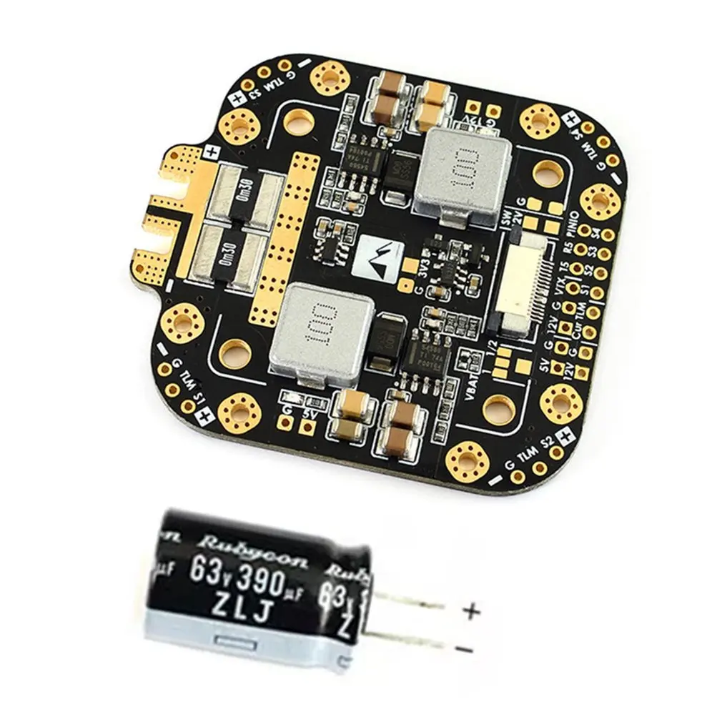 

For Matek System XCLASS FCHUB-12S PDB Board 5V & 12V Output with Current Sensor 3-12S Lipo for DIY RC Drone Aircraft Model Parts