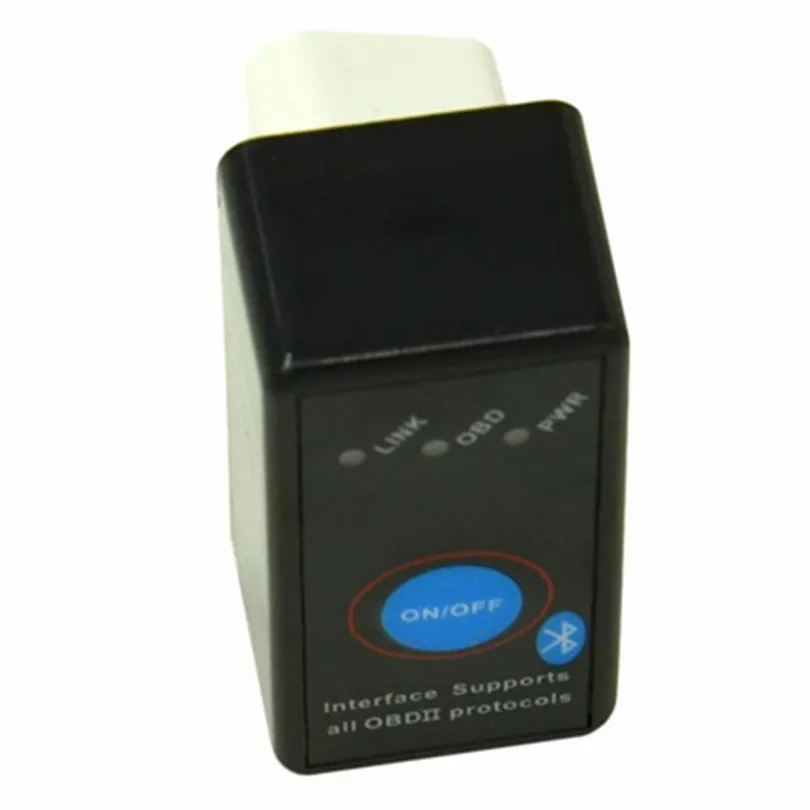 100 шт./горячая Распродажа Мини Bluetooth Переключатель ВКЛ/ВЫКЛ ELM 327 V2.1 инструмент OBD2