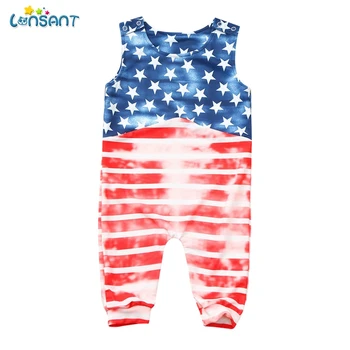 

LONSANT 2019 Summer Newborn Toddler Baby Girl Boy Jumpsuit Rompers Causal Sleeveless Playsuit Infant Baby Clothing Unisex N30
