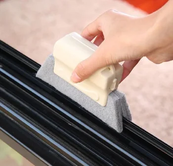 

2019 Window Cleaning Brush Window Groove Cleaning Cloth Brush Windows Slot Cleaner Brush Clean Window Slot Cleaner