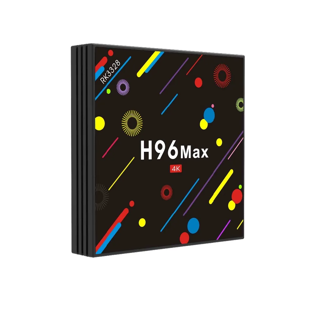 H96 Max H2 4 г + 32 г Android 7.1 ТВ коробка rk3328 4 ядра 4 К Smart ТВ vp9 HDR10 USB3.0 Wi-Fi Bluetooth 4.0 Media Player Бесплатная доставка