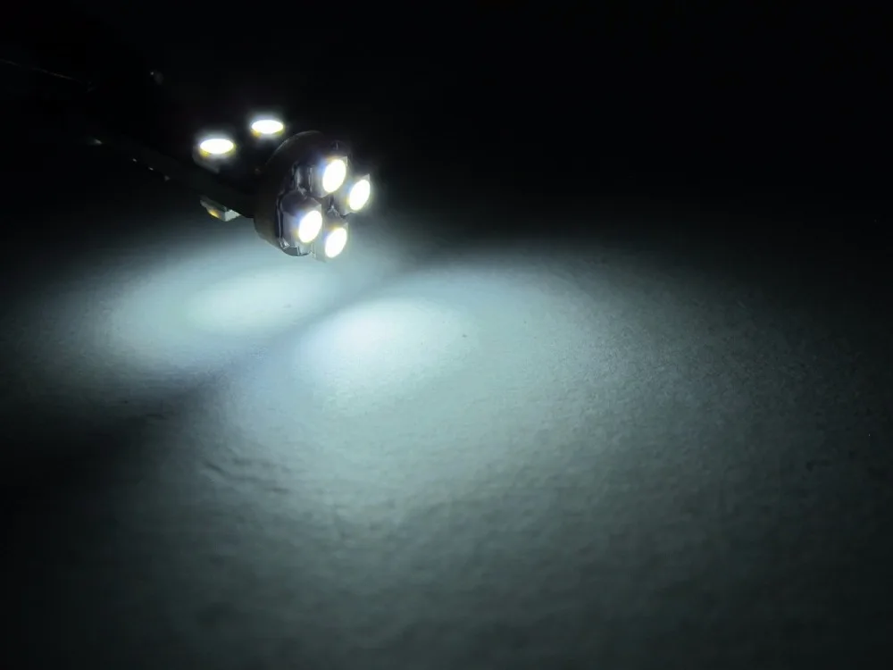 Led's T10 W5W 194 Com 8 Led Super Branco( Esmagadinha) Cambus|t10 w5w|t10 w5w 194super branco |