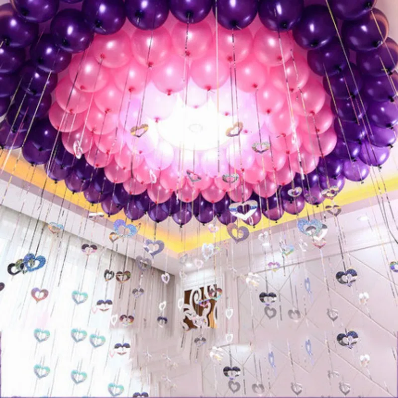 

Pink Pearl Latex Balloon Colorful Inflatable Wedding Decorations Air Ball Happy Birthday Party Supplies Balloons