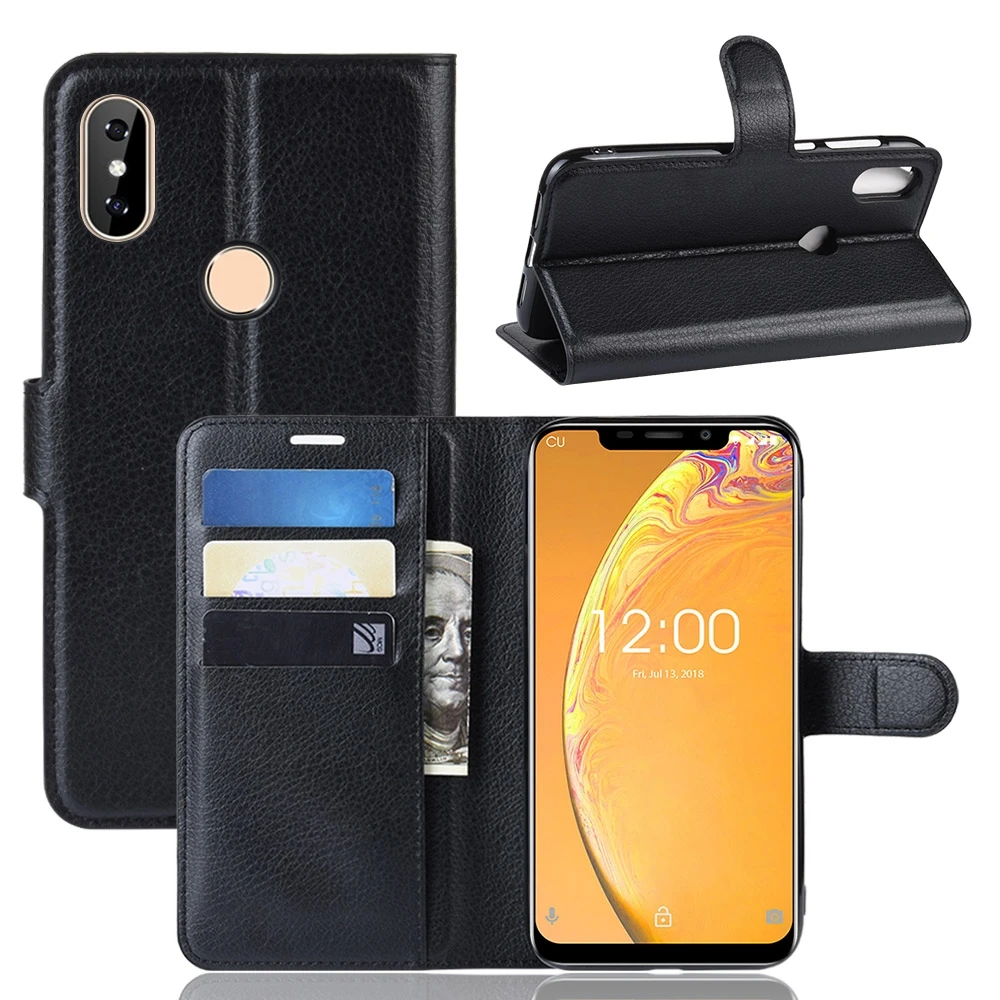 For Oukitel C13 Pro Flip Leather Case Book Style Cell Phone for Cover with Holder Card Slots | Мобильные телефоны и
