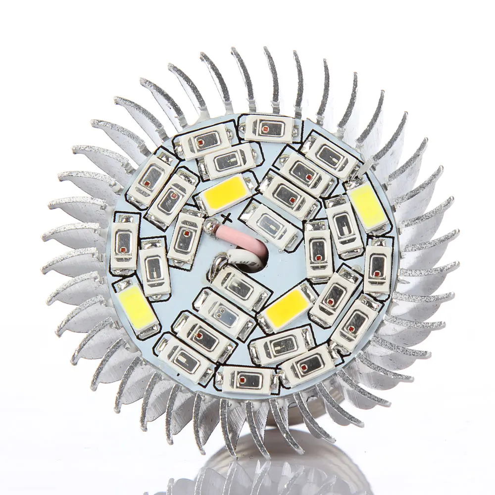 28 Вт полный спектр Led Grow Light E27 SMD5730 растущие лампы UV IR завод лампа фитолампа для