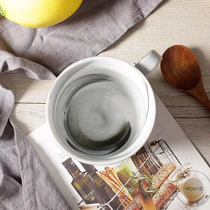 HOMIN Cute Flamingo Ceramics Coffee Mug Large Capacity 400ml Animal Mugs creative Drinkware Coffee Tea Cups Novelty Gifts milk cup13