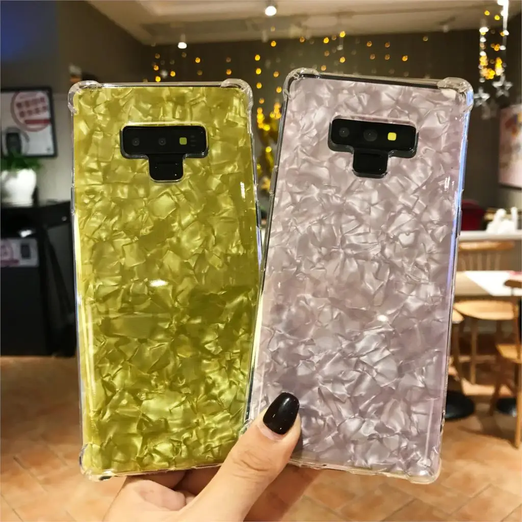 Marble Anti-Shock TPU Case For Samsung Galaxy Note 9 8 S9 S8 S7 Edge S6 A5 A6 A7 A8 Plus J4 J6 J8 2018 J3 J5 J7 2017 Cover |