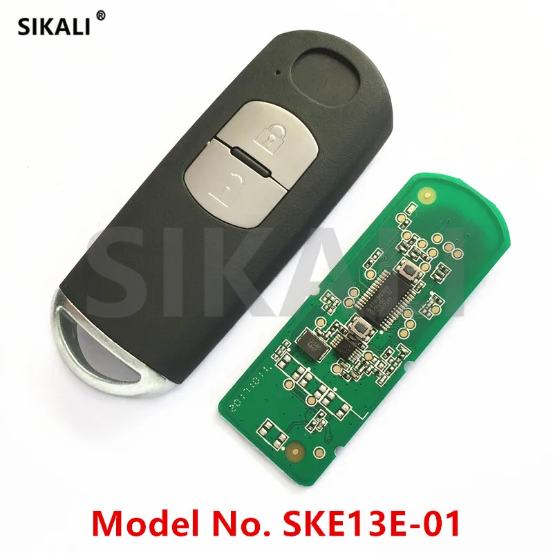 

2 Buttons Remote Smart Key for SKE13E-01 433MHz for CX-3 CX-5 Axela Atenza Car Keyless Entry CMIIT ID for Mazda