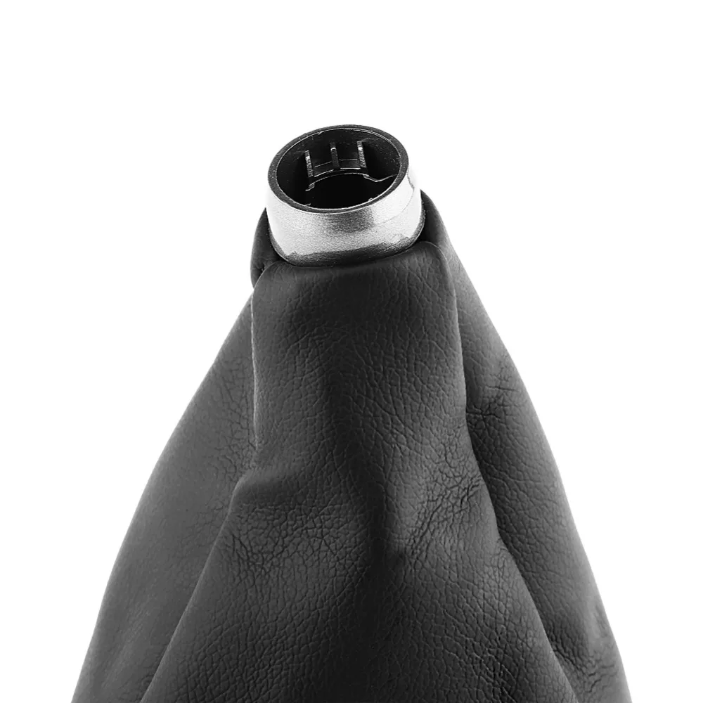 Car Car Shift Knob Cover Manual PU Leather Gear Gaiter Shift Shifter Boot Replacement Shift Boot for Honda Civic 2006-2012 