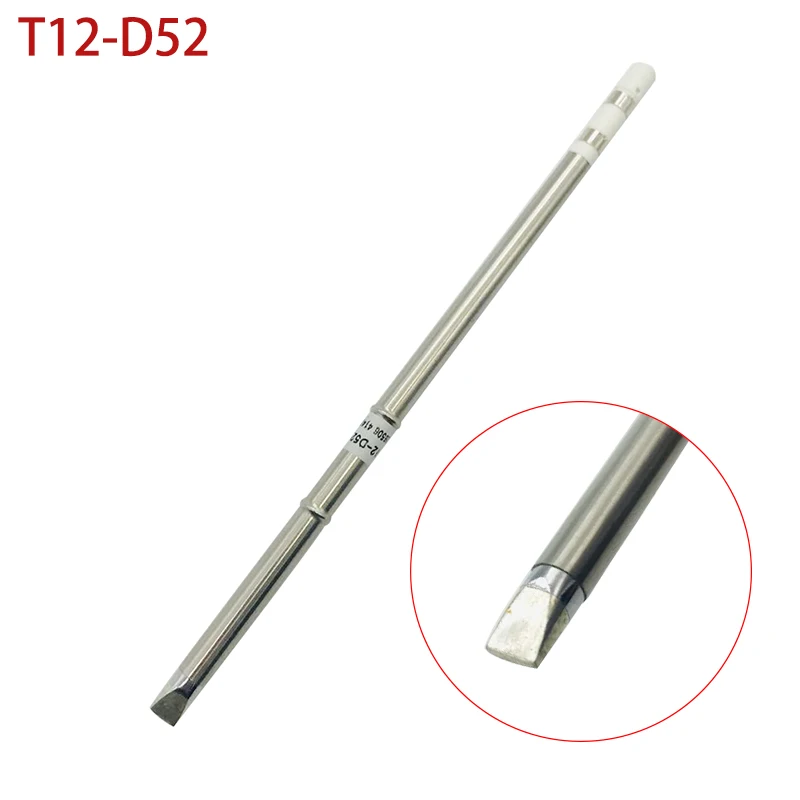 T12 D52 электронные инструменты наконечники паяльника 220 в 70 Вт для FX951 ручная