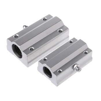 

1Pc SCS8LUU SCS10LUU Linear Motion Ball Bearings Slide Block Bushing CNC Parts