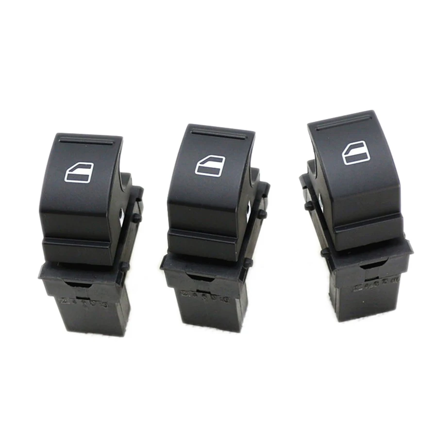 Tuke Oem 3pcs Power Window Switchs Electric Window Regulator