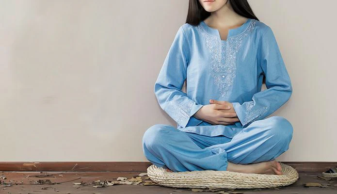 

3color blue/gray Autumn&Spring cotton&linen national meditation yoga clothing women suits lay tai chi clothes female uniforms