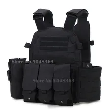 Камуфляжный нейлоновый тактический боевой жилет, модульный жилет для охоты, Военная Мужская одежда, армейский жилет