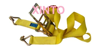 

10TX10-15M, 75MM ratchet tie down cargo lashing shipping package strap car truck belt assembly sling, boat part, marine hardware