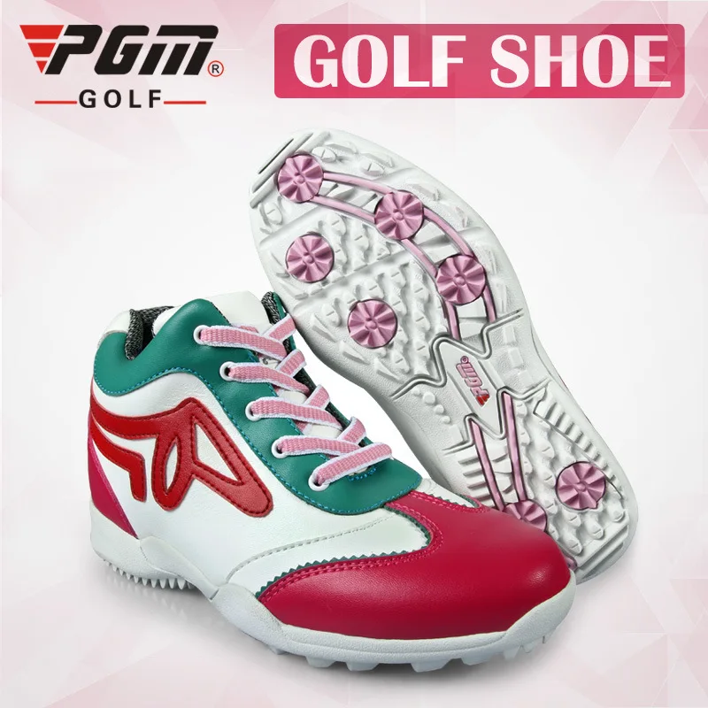PGM аутентичная обувь для гольфа дышащая водонепроницаемая обувь с высоким берцем Кроссовки Женская Спортивная обувь