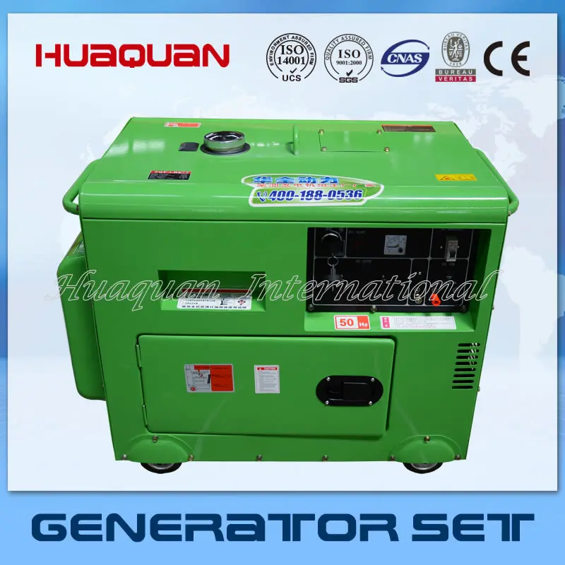 5kw однофазный silent дизель генераторной установки|diesel generator set|generator setsilent diesel |