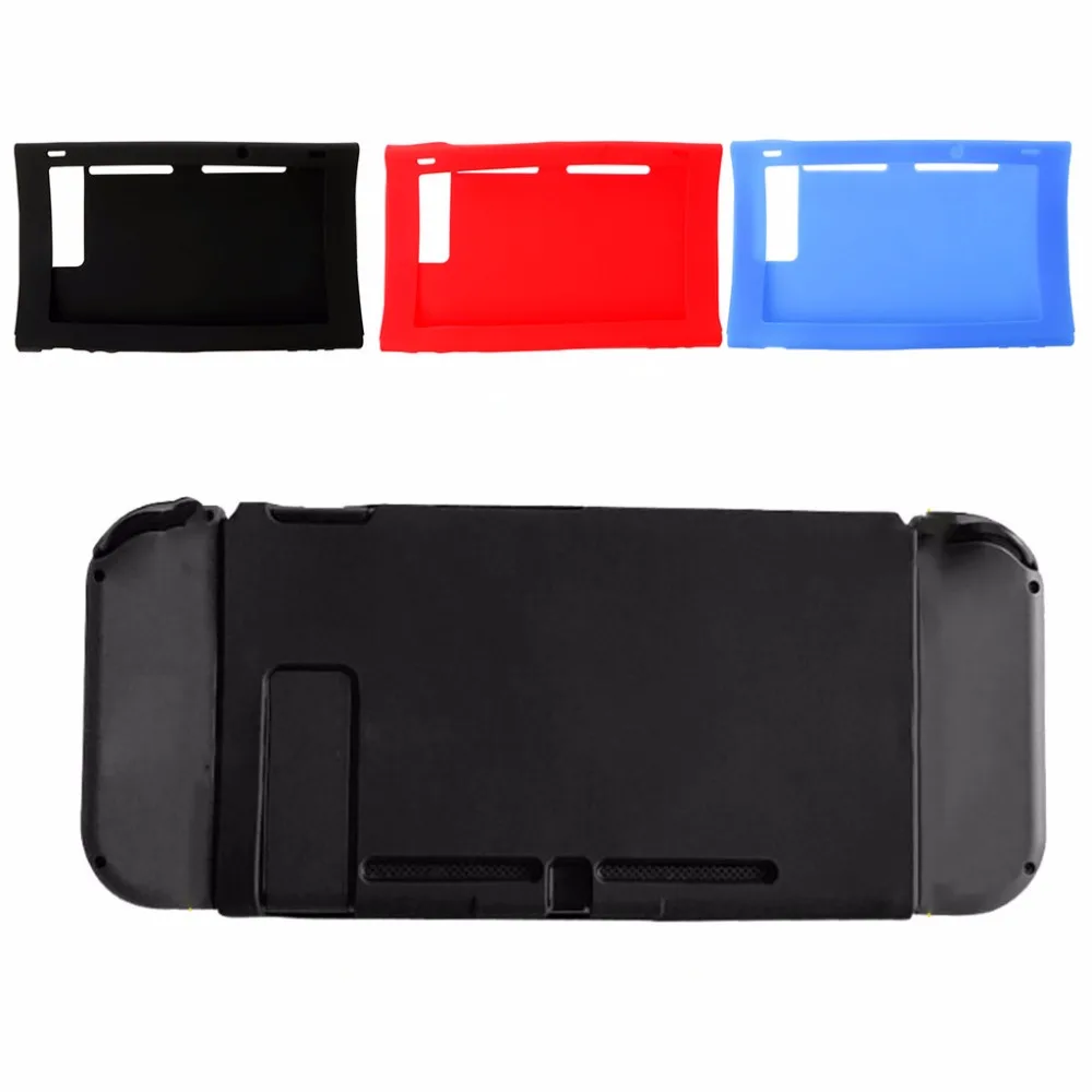 2019 1 PC Soft Silicone Protector Case Non-Slip Skin Cover For Nintendo Switch Host 2019 1 PC Soft Silicone Protector Case Non-Slip Skin Cover For Nintendo Switch Host
