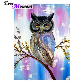 

Ever Moment Diamond Painting Handmade Picture Of Rhinestone Owl On Branch Picture Of Rhinestone Diamond Embroidery 3F555