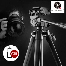 ALUMOTECH Максимальная нагрузка 3 кг мини штатив Стенд WF-3253 для фото DSLR цифровой камеры смартфон