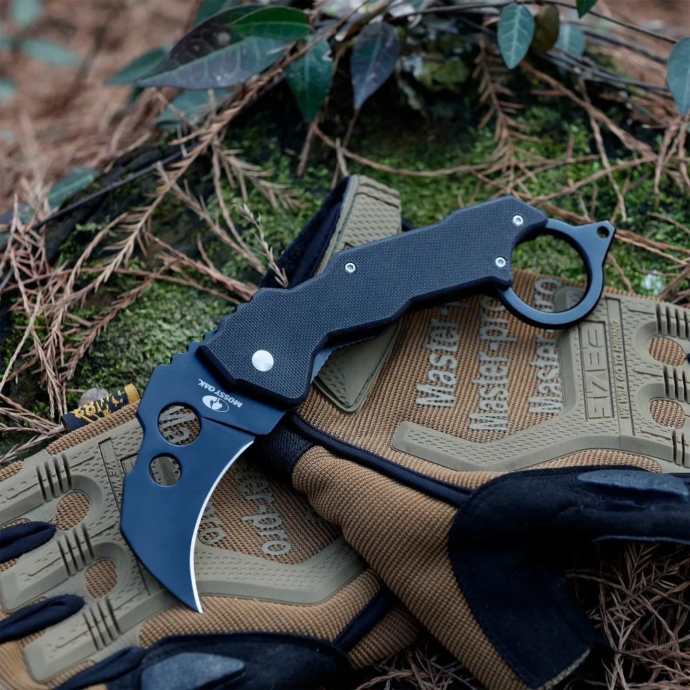 Mossy Oak 2 шт. тактический нож Karambit аварийная передача карманный складной нож фиксированный набор лезвий для ножа открытый инструмент для кемпинга