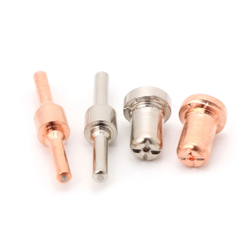 20Pcs Plasma Extended Electrodes/Tips Cutting Straight Machine Torch Consumables