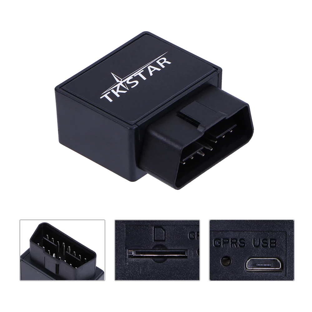GPS Трекер OBD TKSTAR TK816 LBS устройство слежения за транспортными средствами локатор