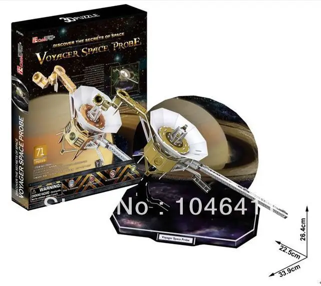 

VOYAGER SPACE PROBE CubicFun 3D educational puzzle Paper & EPS Model Papercraft Home Adornment for christmas gift