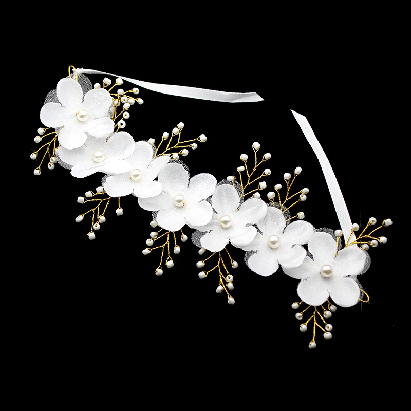 Buy Handmade Romantic Beads Head Pieces Bridal Hair