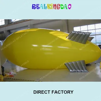 

FREE Shipping/4 meters Long Inflatable Advertising Helium Blimp/Airship/Zeppeline for Events/Exhibition/Solid color