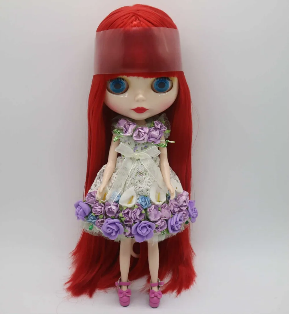 Обнаженные куклы Блит рыжие волосы милые куклы 0920
