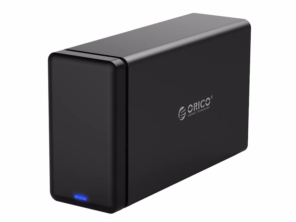 ORICO Raid 3,5 USB3.0 Алюминий жесткий диск Внешний корпус USB3.0 к SATA3.0 HDD случае Поддержка 5 Гбит UASP 12V4A 20 ТБ