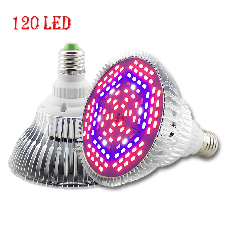 

Full Spectrum Grow LED For Plant Flower Growth Light Lamp Bulbs Indoor 120Led UV IR Seeds Growing Greenhouse Hydroponic System