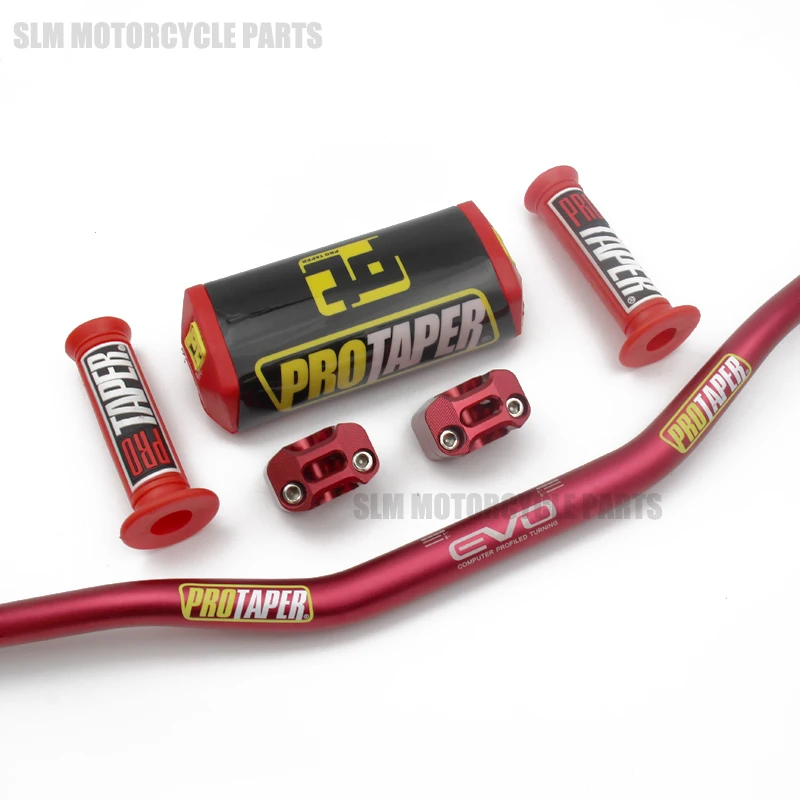 Накладки на Руль рукоятки Fat Bar 1-1/" GEICO Pack Dirt Bike Мотокросс Fat MX алюминиевый гоночный руль для PROTAPER KTM