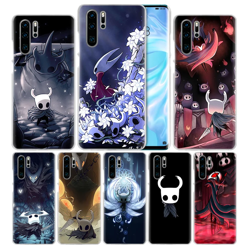 

Hollow Knight Case for Huawei P20 P Smart Z Plus P30 P10 P9 P8 Mate 10 20 lite Pro 2019 2017 Hard PC Anime Phone Cover Coque Hot