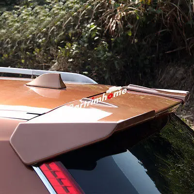 

Golden Rear Roof Trunk Spoiler Wing 2pcs For Nissan Rogue X-Trail 2014-2017