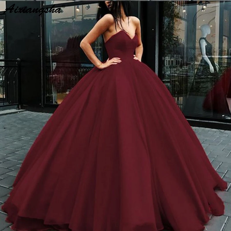 Простое милое платье vestidos de graduacion Tull vestido formatura, бальное платье, Длинные вечерние платья на выпускной