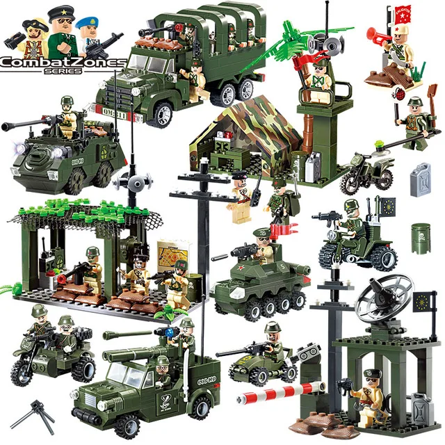 Militär Wüstensturm Soldaten Minifiguren Bausteine Fit Lego Spielzeuge Geschenk 