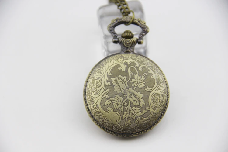 Модные игры Legend of Zelda античная бронза кварцевые карманные часы ожерелье для мужчин Wo мужские часы цепь стимпанк подарок