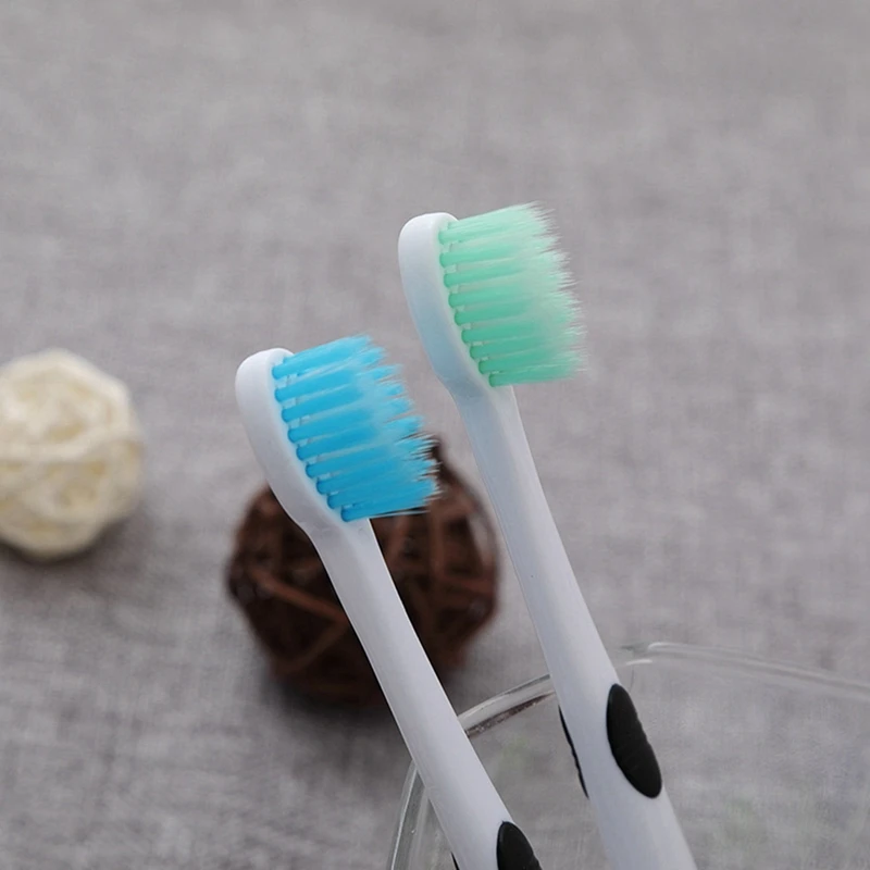 Многоцветная детская мягкая зубная щетка с рисунком панды для ухода за зубами