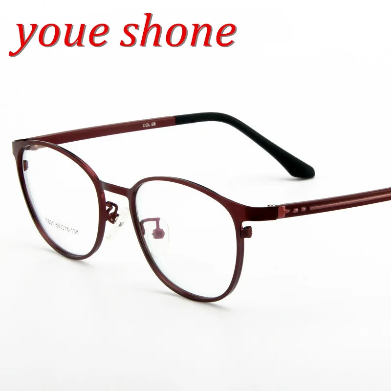 youe shone New Women Eyeglasses Retro Vintage Optical Reading Spectacle Eye Glasses Frame Men Women Brand