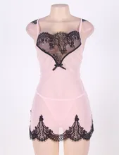 Hot Sale Romantic Heart Lace Sexy Sleepwear Comfy Underwear Women Sex Plus Size Babydoll 2016 New Sexy Lingerie Hot