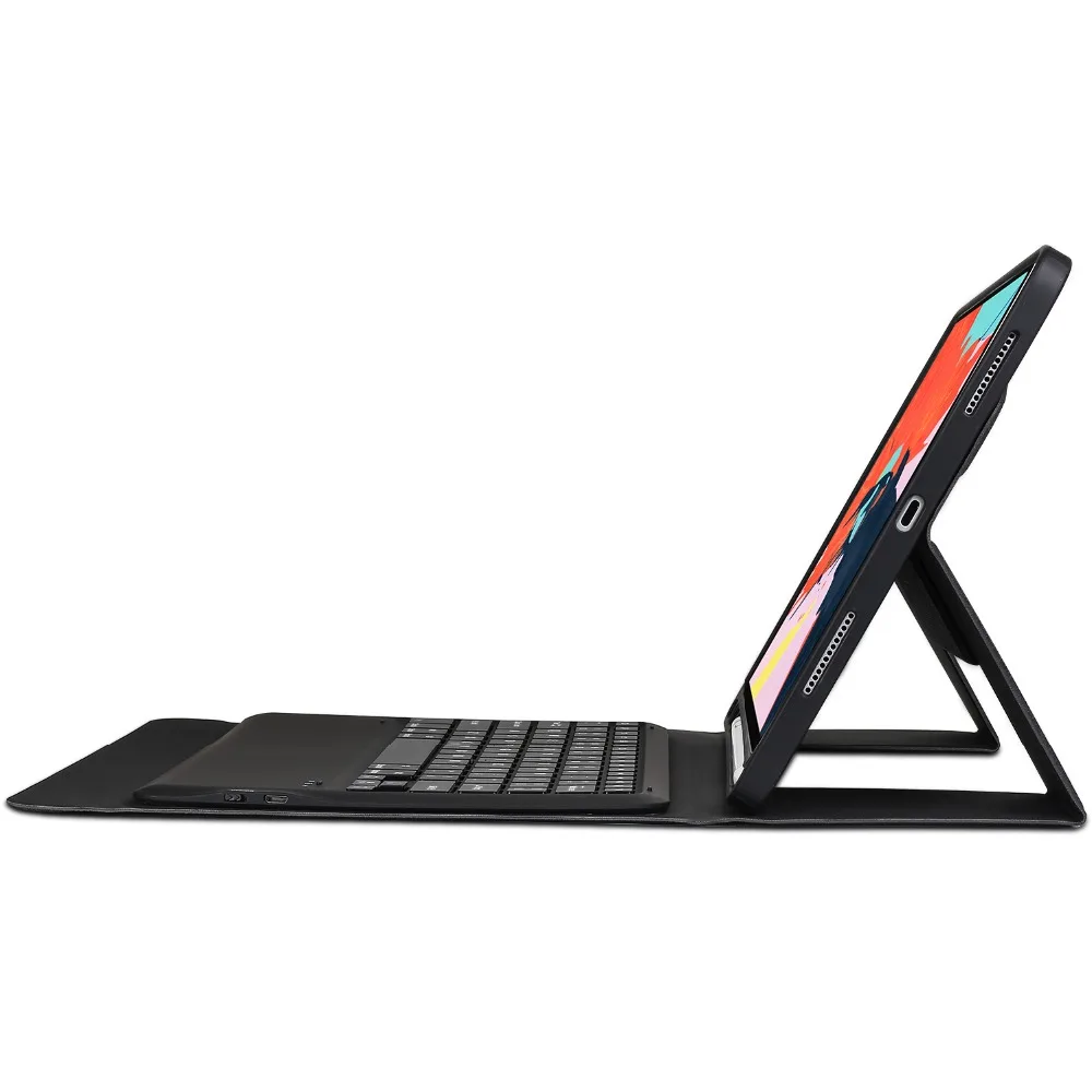 Ультратонкий кожаный чехол подставка для iPad Pro 12 9 2018 с Wi Fi и Bluetooth