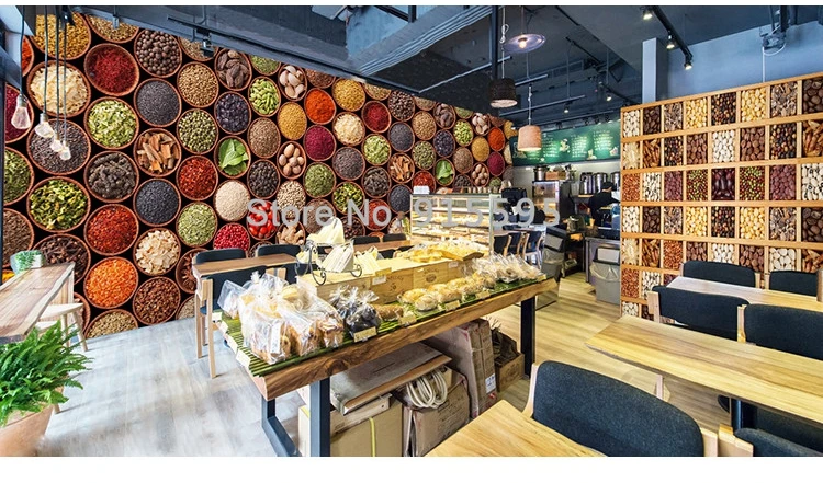 Papel de parede 3d personalizado, fundo de