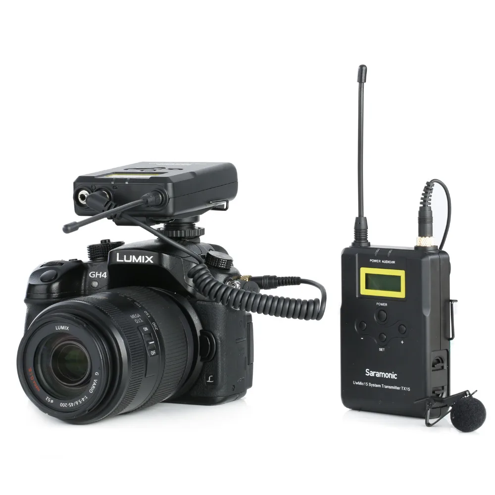 Wireless lavalier Microphone SystemSaramonic UHF