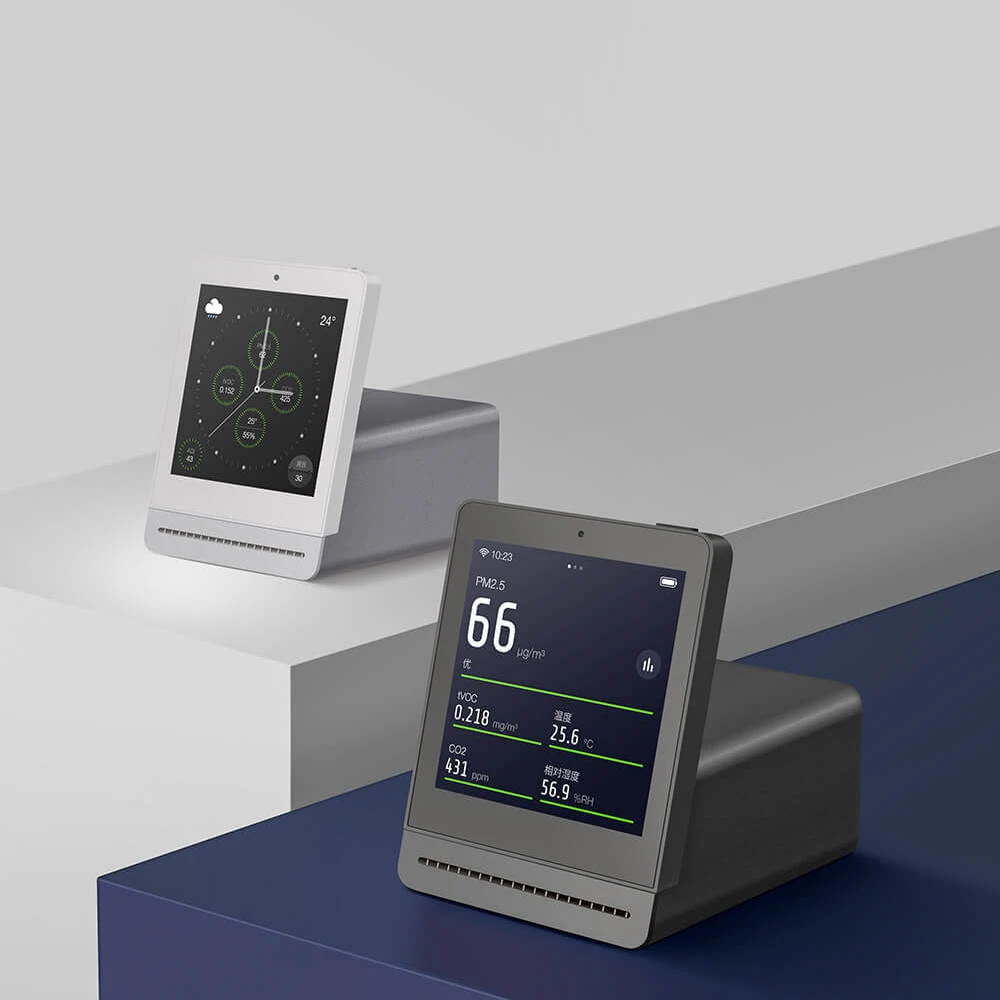  Xiaomi Mijia ClearGrass Air monitor Retina Touch IPS Screen Mobile Touch Operation Indoor Outdoor C