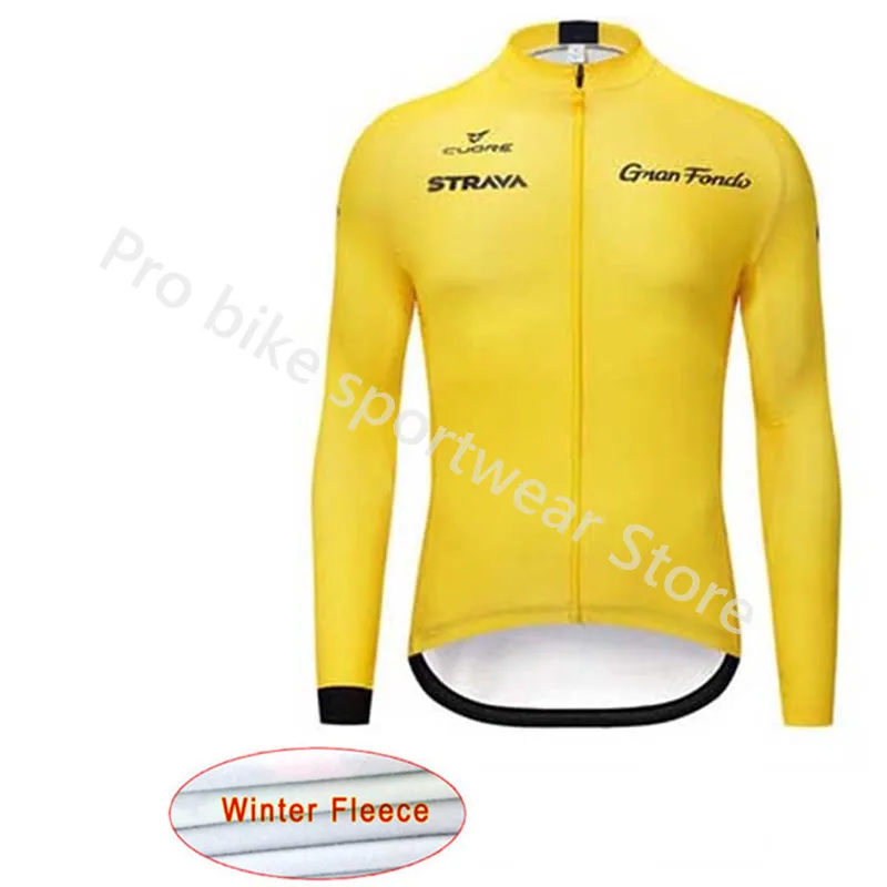 Ropa ciclismo Uniformes Strava Зимняя Теплая Флисовая велосипедная одежда с длинными рукавами для гонок, велосипедная одежда для горной команды
