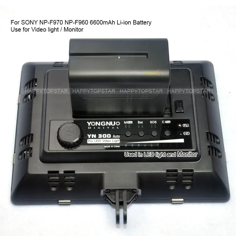 Аккумулятор Godox для Sony F970 светодиодный аккумулятор 6600 мА · ч 7 4 В 48 8 Вт/ч P120C 260C 308C II